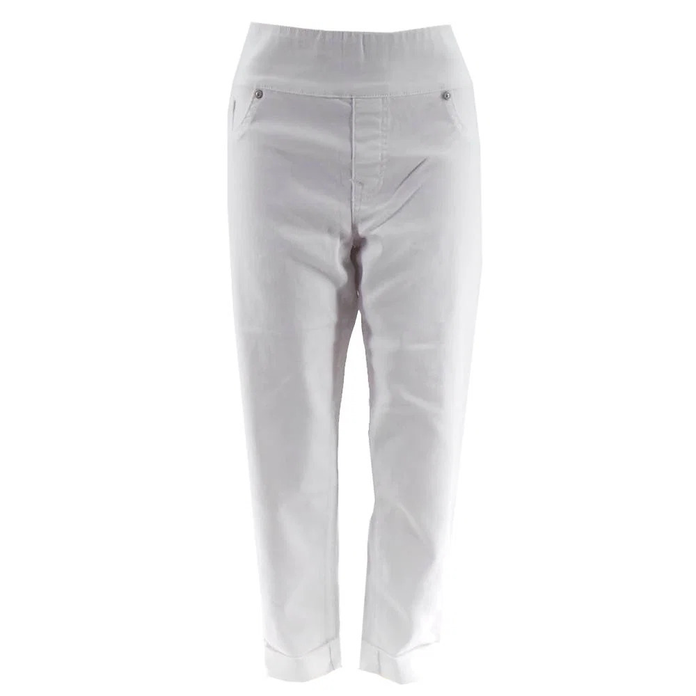 DG2 by Diane Gilman Virtual Stretch Comfort Waist 3-Way Jean White - Tall